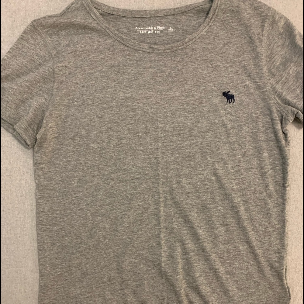 Abercrombie and Fitch soft grey t-shirt
